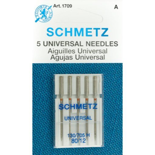 Schmetz Universel aiguille 130//705h épaisseur 70-90 machines à coudre aiguille coudre 10//Pack