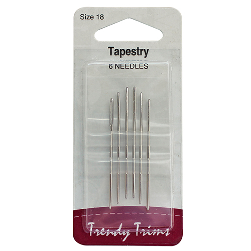 Tapestry Needles (Big Eye + Ball Point) 6 Needles Ackroyd and Adams Ltd